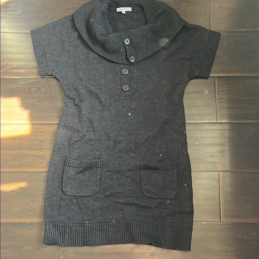 Classiques Entier Charcoal Grey Sweater Dress, size S